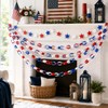 Baluue 4th of July Paper Chain, Red White and Blue