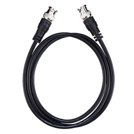 Tan QY BNC RG-59/U Cable 6Ft- BNC Male to Male Extension Connector Adapter RF Professional RG-59/U Grade Coaxial Wire Cord Cable Jack Plug for Video Security Camera CCTV Systems, Oscilloscope (6Ft)