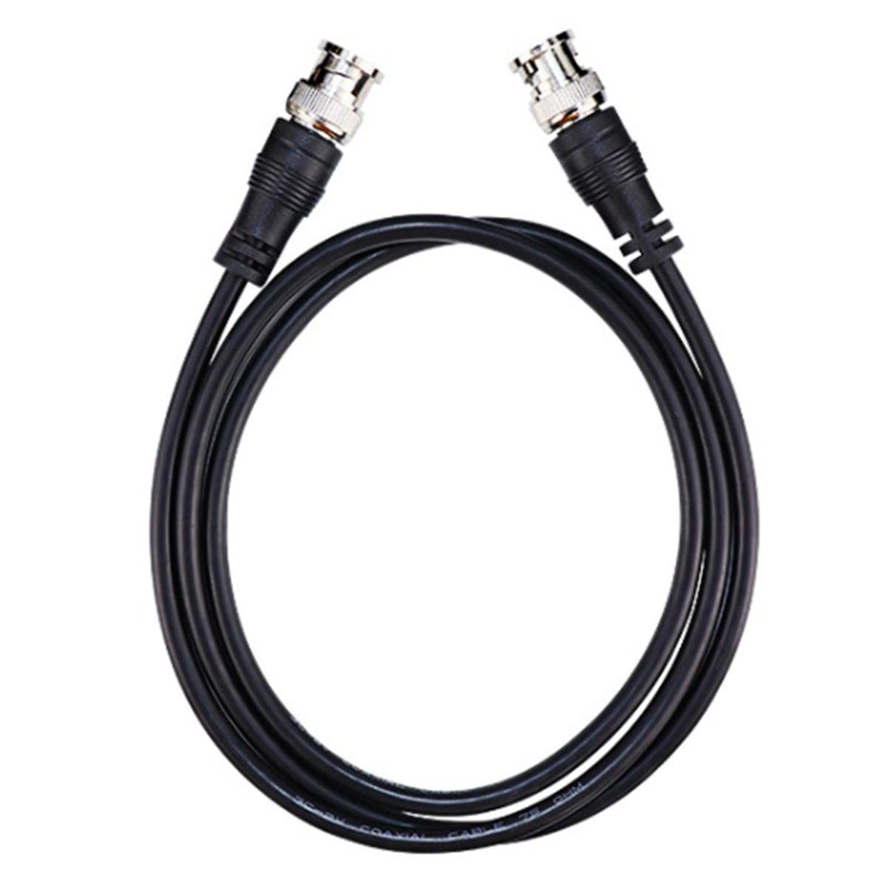 Tan QY BNC RG-59/U Cable 6Ft- BNC Male to Male