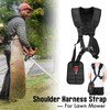 AIMALL Universal Double Shoulder Strap Harness for Brushcutter, Whipper Snipper,