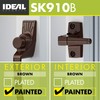 Ideal Security Model 910 Classic Push Button Handle with Latch