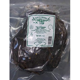 Bar X Brand Old Fashioned Beef Jerky (Carne Seca) (Green Chile, 7 oz)