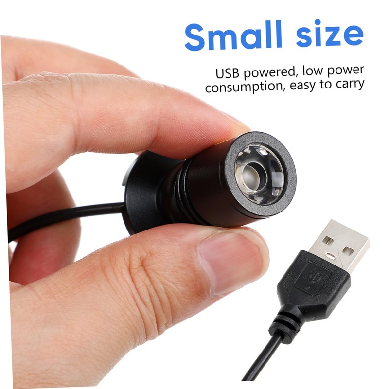 SHINEOFI USB Powered Small Spotlight LED Light for Jewelry Display