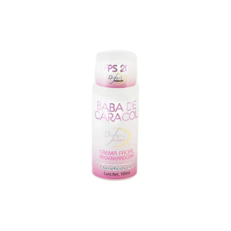 Crema Baba de Caracol D fers 100 ml Hipoalergénica SPF20