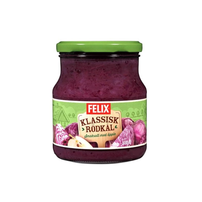Felix Classic Red Cabbage, 550g (550g, 2)