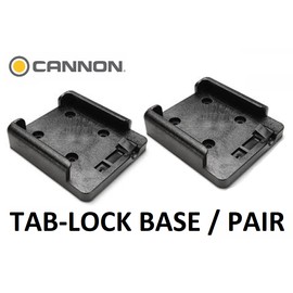CANNON DOWNRIGGER TAB LOCK MOUNTING BASES / PAIR / 2 BASES / PART 2207001 / NEW