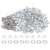 Kozelo Grommets Kit 200set-[8mm 1/3" Hole] Metal Eyelets Grommet Tool