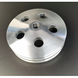 espeedpro21 GM Aluminum Power Steering Pump Pulley Keyway SBC BBC Chevy Olds Pontiac 350 454