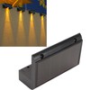 Solar Wall Light Warm Light IP67 Waterproof Multifunctional Eco Friendly