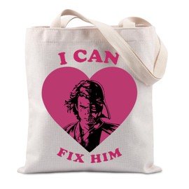 JTOUK I Can Fix Him Anakin Scientific Film Tote Bag Gift for Movie Fans, Fix Him Tote EU