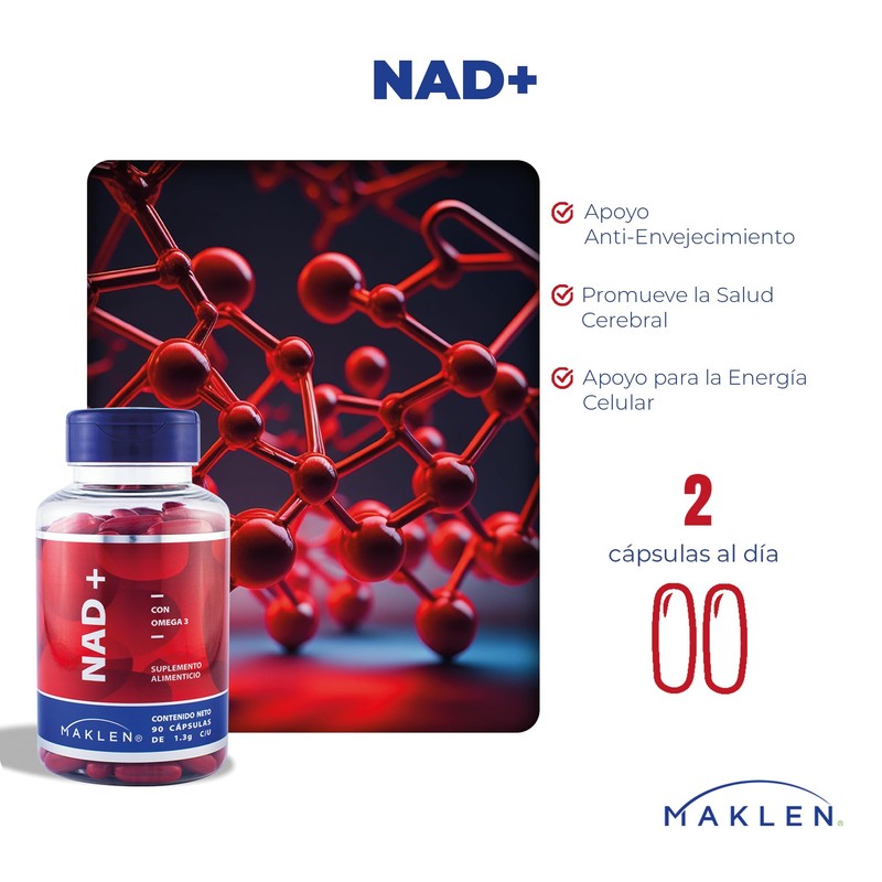 NAD + | NAD Puro con Omega 3 | 90