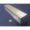 Basic 6061 T651 Aluminum Square Bar, 2.50" Thick x 2.50"