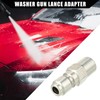 Hihaha Pressure Washer Coupler/Outer Washer Gun Adapter Universal for Car/Durable