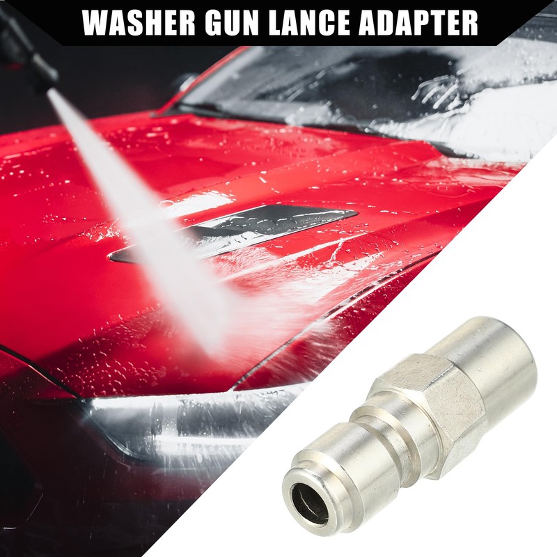 Hihaha Pressure Washer Coupler/Outer Washer Gun Adapter Universal for Car/Durable