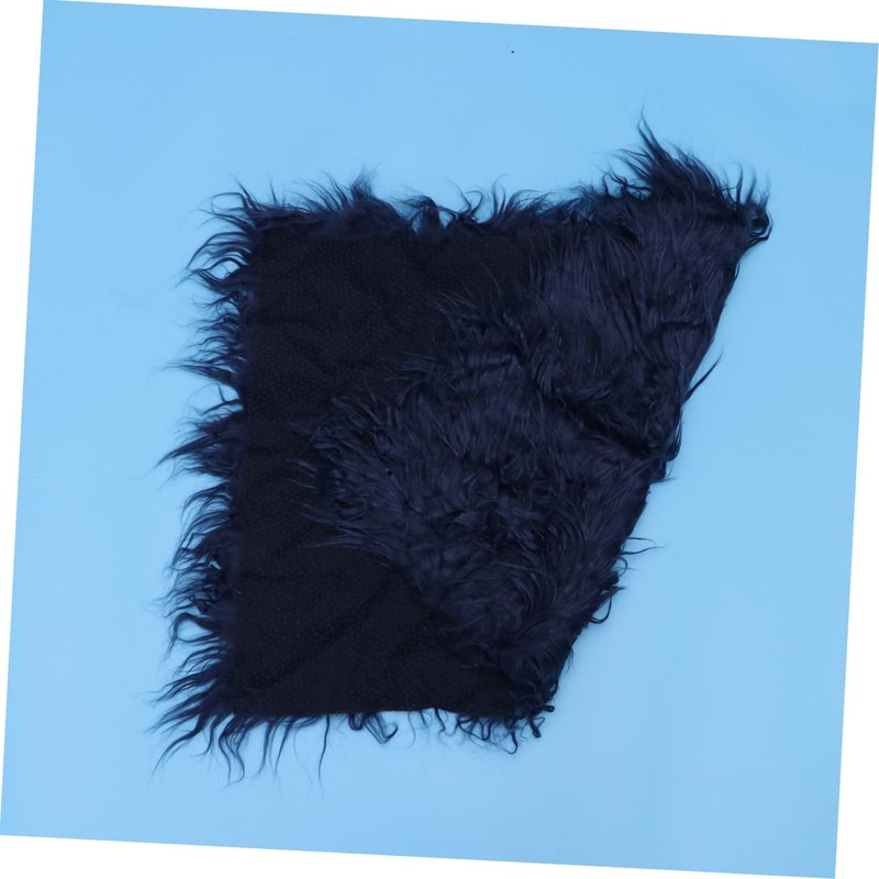Operitacx Navy Blue Newborn Photography Blanket Soft Photo Prop Mat