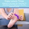 ZaxSota Pedicure Toe Separators for Separating Toenails or Nails Soft