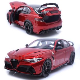 Artbox /Brago 1:18 Alfa Romeo Giulia GTAm Red Diecast Mini Car / /브라고 1:18 알파 로메오 줄리아 GTAm 레드 미니카 다이캐스트