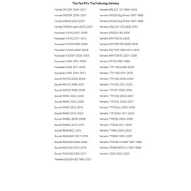 Tusk Billet Aluminum Gas Cap Blue Machined for Yamaha Raptor 700R 2013-2018