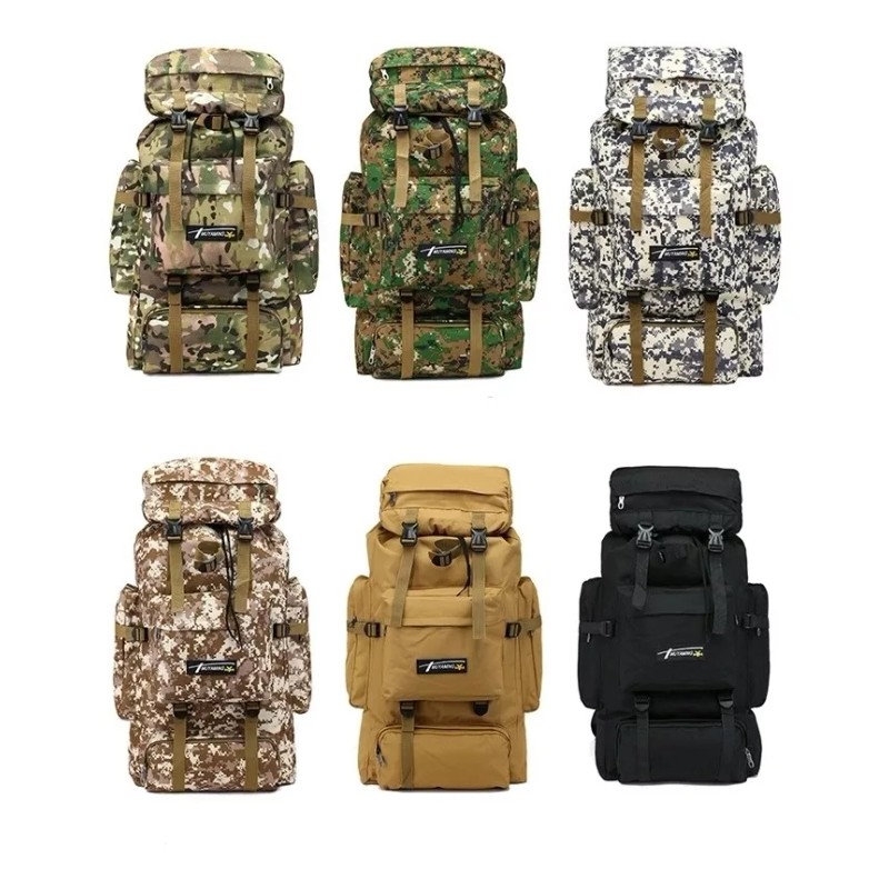 Yuqing Mochila De Senderismo Grande 70l Resistente Agua Para Vi
