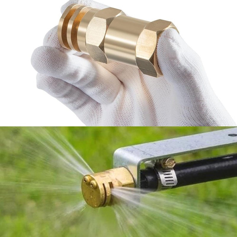 Boomless Spray Nozzle 1/2" FPT #10 Orifices (90° & 180°