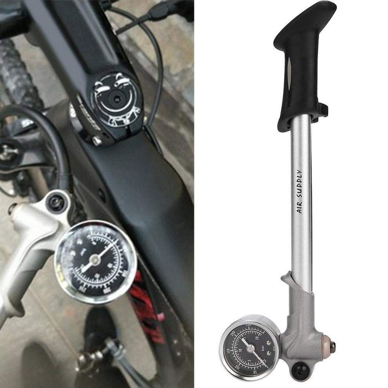 GIYO GS-02D Foldable Shock Pump with Lever & Gauge #ST1006