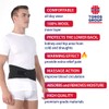 TOROS-GROUP Heat belt, kidney warmer, back warmer, heat belt, lumbar