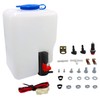 VQRTKS Windshield Washer kit, 12V Universal Car Windshield Washer Pump