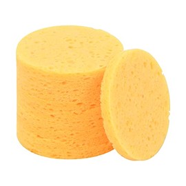 30 Pzs Esponja Facial Comprimida, Sponjas Exfoliantes Faciales, Esponjas Faciales Maquillaje Redondas, Esponja De Celulosa Facial Para Lavar La Cara, 