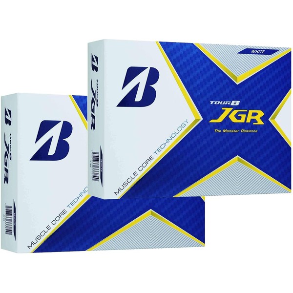 Bridgestone 21TOURB Tour B JGR White J1WX12 Golf Balls Official Balls (2 Dozen)