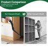 EZ SPARES 25-inch Flexible Crevice Cleaning Tool Replacement for Miele