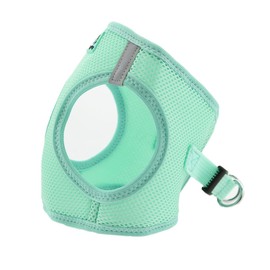 Doggie Design American River Step In Wrap Up Ultra Choke-Free Mesh Dog Harness with Safe Night Walking Reflective Strips (Soft Mesh Polyester, Machine Wash and Line Dry) (XL, Teal)
