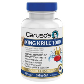 Caruso's Natural Health King Krill 1000mg Cap X 60