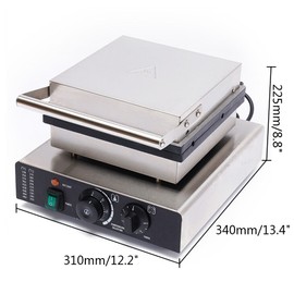 Electric Stick Waffles Maker 50-300℃ Commercial Waffle Stick Baker Machine
