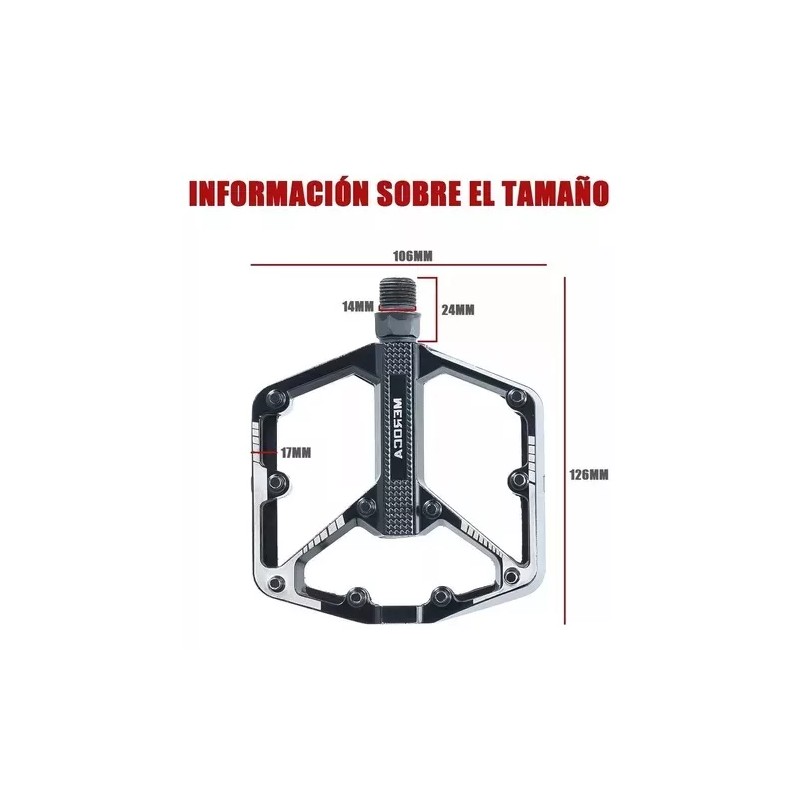 Pedales Para Bicicleta Pedales Mtb De Aleación De Aluminio