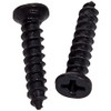 Veranda 4 in. x 4 in. 7 Lumens Black Plastic