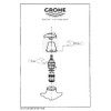 Grohe 45081000 Trecorn Handle 1/2 Red Cap