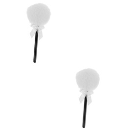 FOMIYES 2pcs Fluffy Body Powder Puff Makeup Setting Puff Small Dry Refreshing Household Salon Friendly