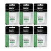 Johnson & Johnson 6 Pack Reach Mint Waxed Dental Floss -55 yards Each Ships Free!!