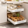Durable Kitchen Cabinet Sliding Cabinet Shelf with Slide Rails Drawer