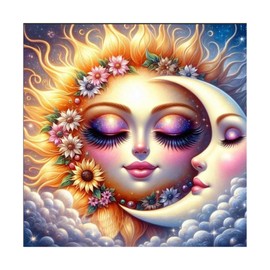 Skyboda Diamond Painting Kits for Adults, Easter DIY Diamond Art Kits Full Round Drill Gem Art Diamond Dots for Home Wall Art Decor 30x40cm