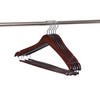 Quality Hangers Wooden Hangers Beautiful Sturdy Suit Coat Hangers with
