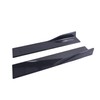 6PCS 78.7inch/2m Universal Car Side Skirts,Carbon Fiber Extension Splitter Lip