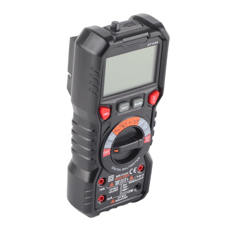 Multimeter Meter 6000 Count Digital Automatic Range True Effective Value