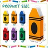Yeyeplum 24 Pcs Graduation Crayon Gift Bags Candy Bags with
