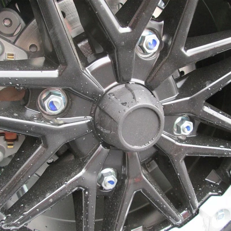 NO 4Pcs Black Wheel Center Hub Cap For 11065-1341 Kawasaki