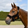 Rhinegold Fur Trim Headcollar - Extra Full - Black