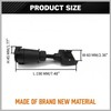 7 Pin Round Male Plug to 7 Pin Flat Female