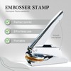 Book Embosser Stamp for Wedding, Diaries & Journals - Name