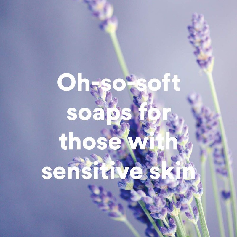 Camille Beckman English Lavender Scented Glycerine Bar Soap for Hands,