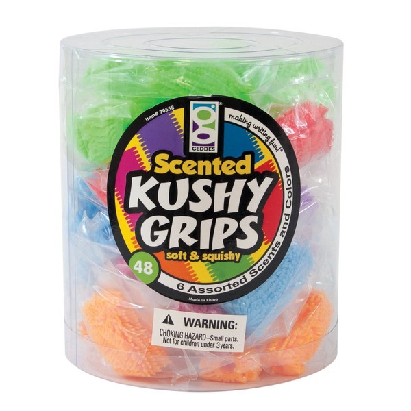 Raymond Geddes Kushy Scented Pencil Grips (Tub of 48)